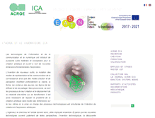 Tablet Screenshot of acroe-ica.org